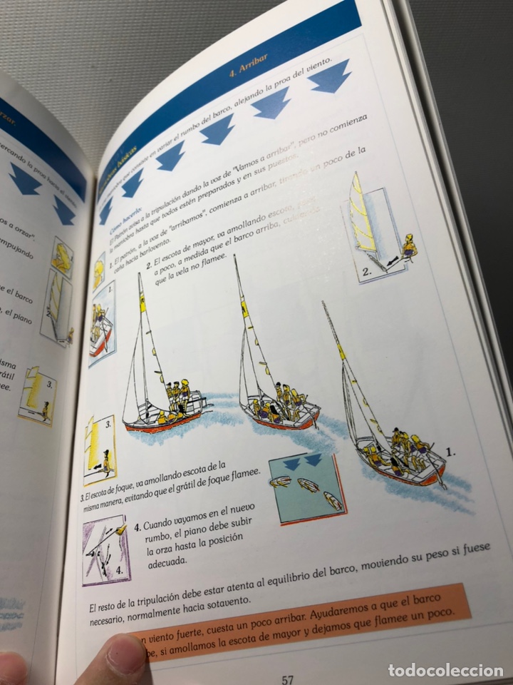 Libros de segunda mano: APUNTES DE INICIACION A LA VELA - ALEJANDRO ABASCAL - AUGUSTO BRUNET - ED. - Foto 6