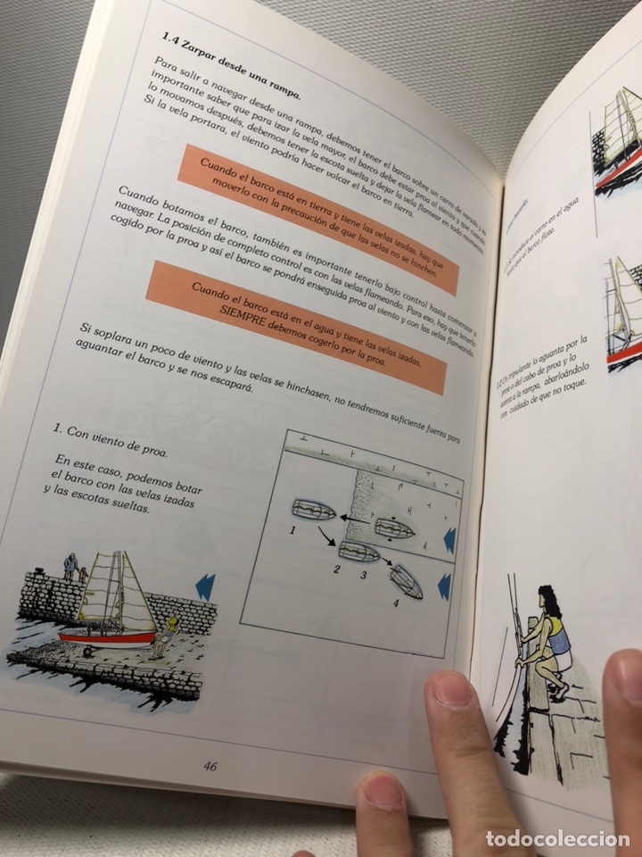 Libros de segunda mano: APUNTES DE INICIACION A LA VELA - ALEJANDRO ABASCAL - AUGUSTO BRUNET - ED. - Foto 10