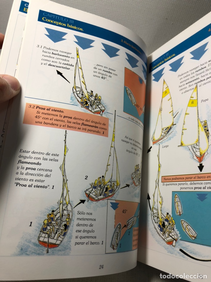 Libros de segunda mano: APUNTES DE INICIACION A LA VELA - ALEJANDRO ABASCAL - AUGUSTO BRUNET - ED. - Foto 14