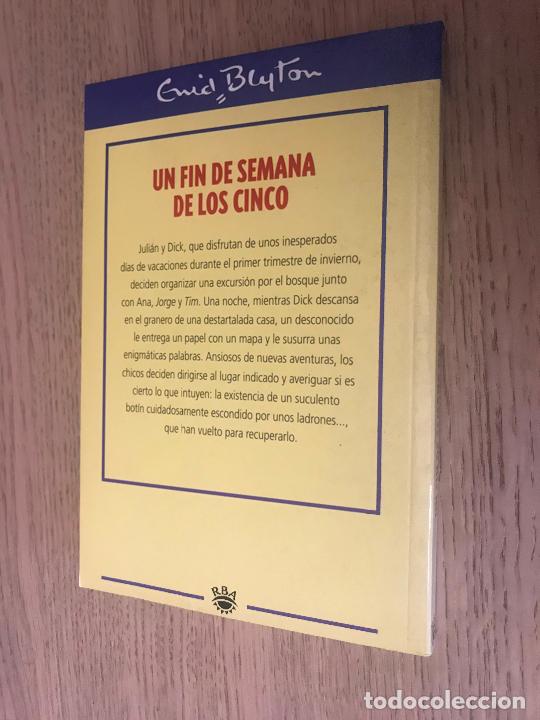 Libros de segunda mano: ENID BLYTON - UN FIN DE SEMANA DE LOS CINCO. 2001 - ED JUVENTUD - Foto 6