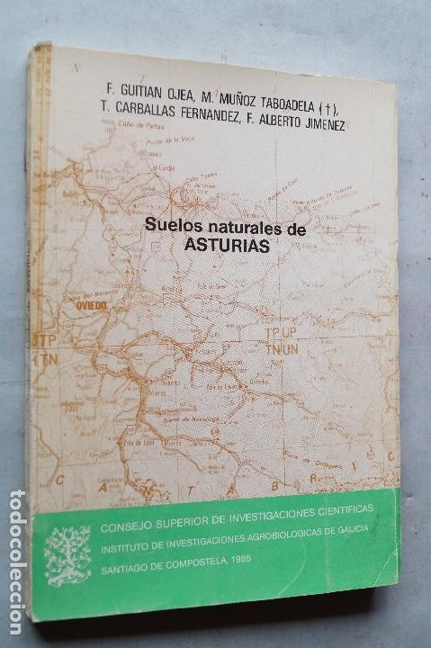 Libros de segunda mano: SUELOS NATURALES DE ASTURIAS. VV.AA - Foto 1