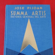 Libros de segunda mano: SUMMA ARTIS, HISTORIA GENERAL DEL ARTE VOL. XVII, ESCULTURA DEL RENACIMIENTO EN ESPAÑA, ESPASA,1961