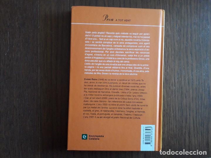 Libros de segunda mano: libro usado, Lestiu del angl&egrave;s, Carme Riera. Proa. - Foto 2