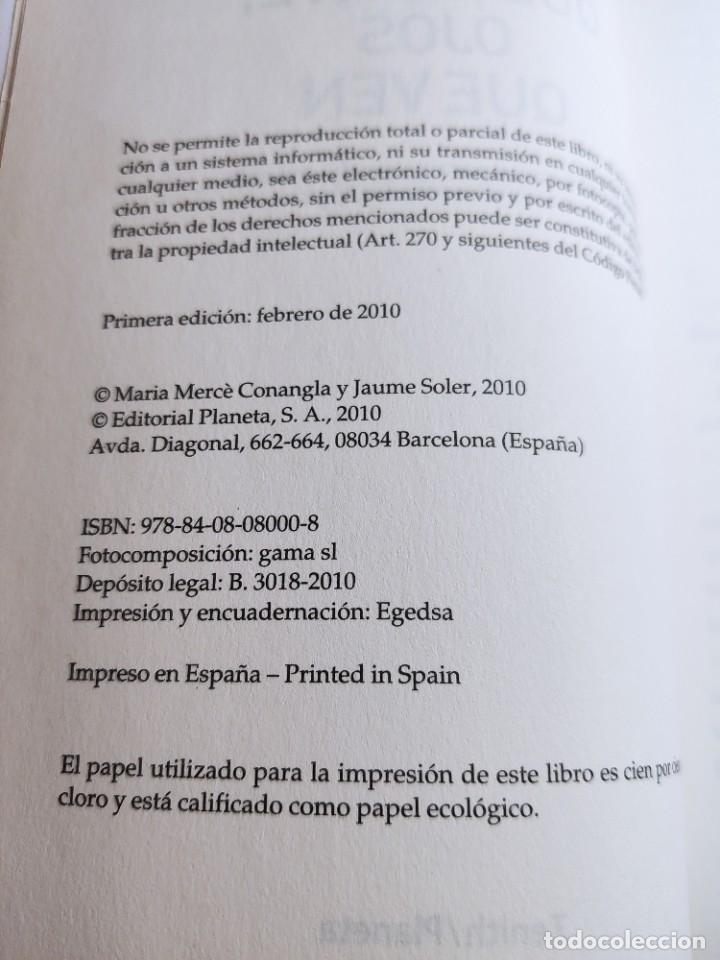 Libros de segunda mano: CORAZON QUE SIENTE, OJOS QUE VEN. CONANGLA Y SOLER. ZENITH. 2010 - Foto 4