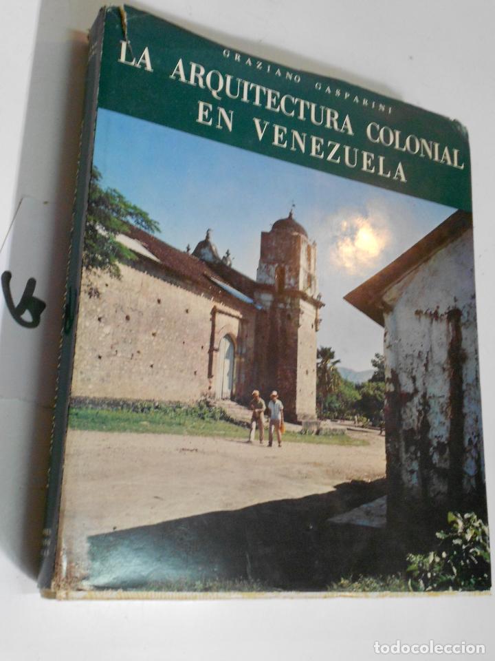 Libros de segunda mano: ANTIGUO LIBRO - LA ARQUITECTURA COLONIAL EN VENEZUELA - CG7 - Foto 1