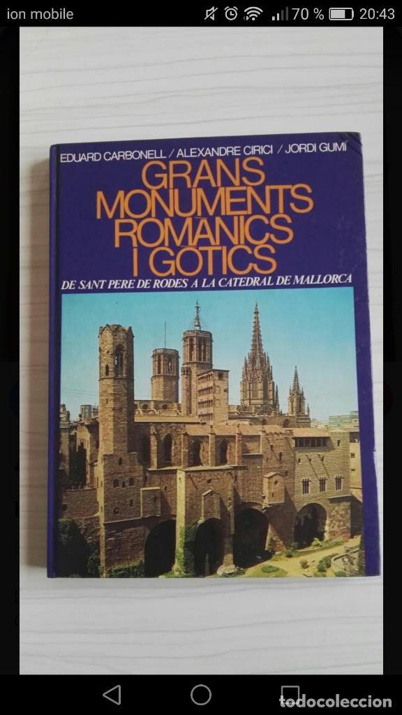 Libros de segunda mano: Libro Grans Monuments Rom&agrave;nics i G&ograve;tics - Foto 1