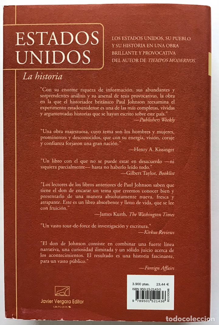Libros Sobre La Historia De Estados Unidos