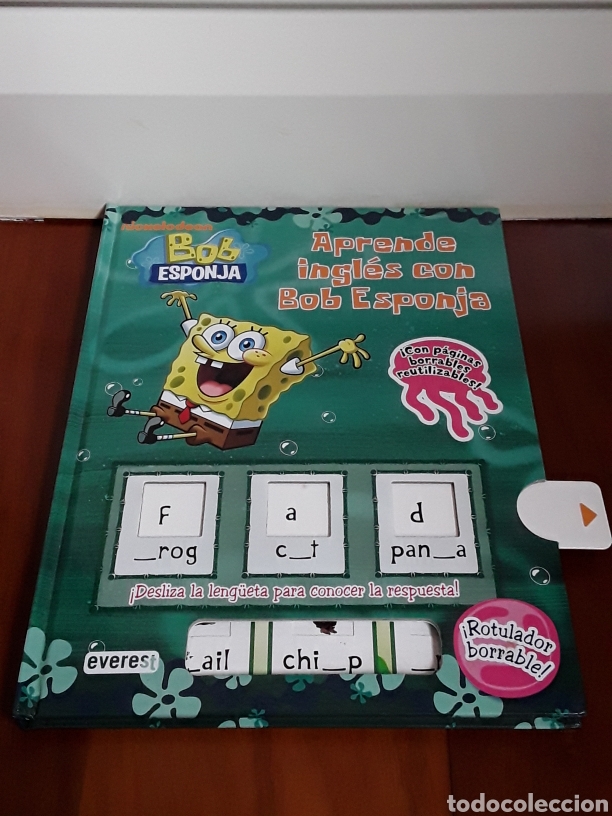 Libros de segunda mano: LIBRO APRENDE INGLES CON BOB ESPONJA. ACTIVIDADES Y JUEGOS PARA APRENDER. EVEREST - Foto 2