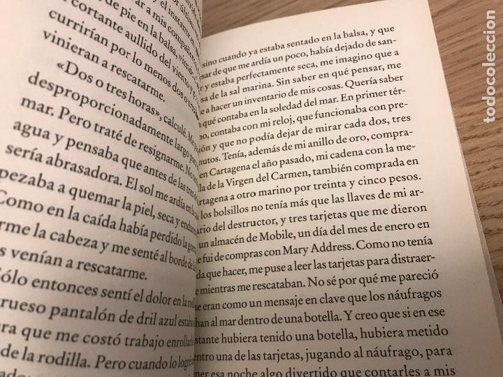 Libros de segunda mano: RELATO DE UN N&Aacute;UFRAGO - GARCIA MARQUEZ,GABRIEL - Foto 7