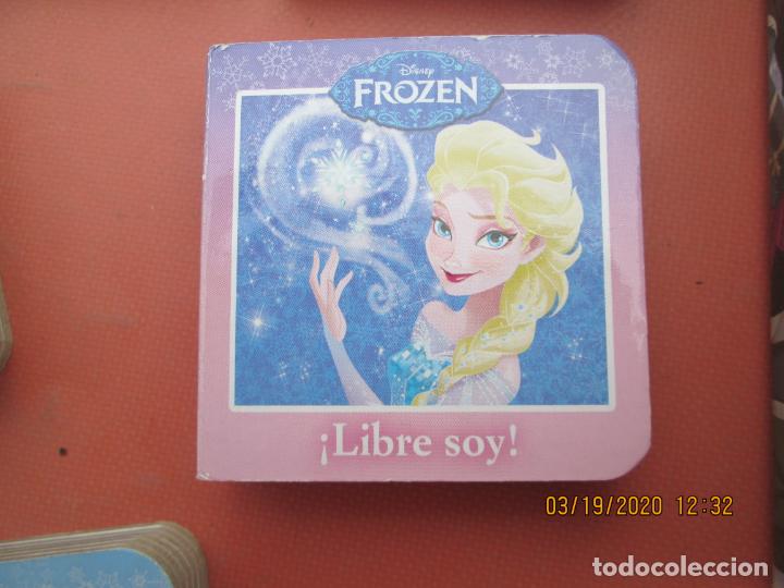 Libros de segunda mano: DISNEY FROZEN - BLOQUE DE LIBROS - MALET&Iacute;N+7LIBRITOS - DISNEY 2015. - Foto 5