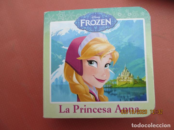 Libros de segunda mano: DISNEY FROZEN - BLOQUE DE LIBROS - MALET&Iacute;N+7LIBRITOS - DISNEY 2015. - Foto 6