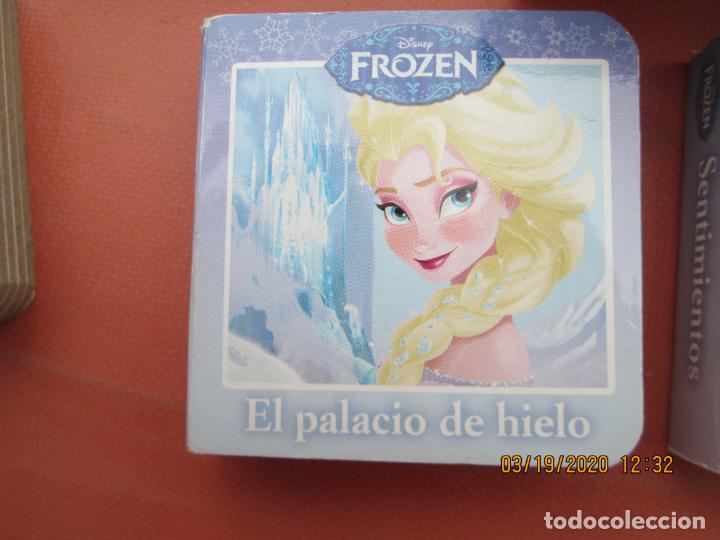 Libros de segunda mano: DISNEY FROZEN - BLOQUE DE LIBROS - MALET&Iacute;N+7LIBRITOS - DISNEY 2015. - Foto 8