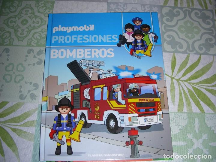 Libros de segunda mano: PLAYMOBIL PROFESIONES , BOMBEROS , PLANETA DeAGOSTINI - Foto 1