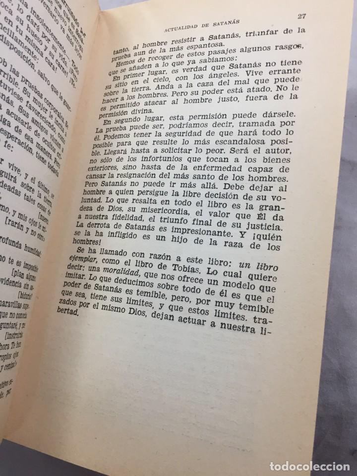 Libros de segunda mano: Actualidad de Satan&aacute;s, L. Cristiani. Ediciones Stvdivm 1957. - Foto 7