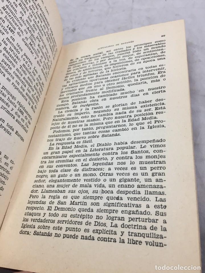 Libros de segunda mano: Actualidad de Satan&aacute;s, L. Cristiani. Ediciones Stvdivm 1957. - Foto 9