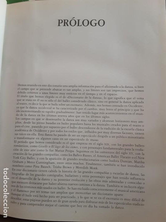 Libros de segunda mano: Diccionario de la danza - Ed. Orbis 1992 - Foto 3