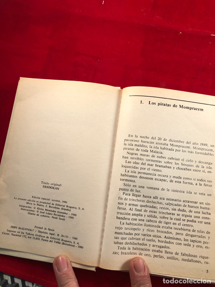 Libros de segunda mano: Sandokan editorial bruguera - Foto 2