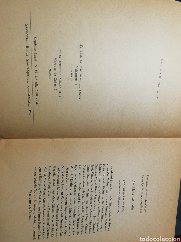 Libros de segunda mano: CARTAS DEL PUEBLO ESPA&Ntilde;OL. GIL ROBLES. 1967 - Foto 4