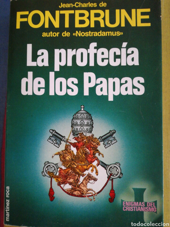 Libros de segunda mano: LA PROFEC&Iacute;A DE LOS PAPAS. J.C.FONTBRUNE. MART&Iacute;NEZ ROCA. - Foto 1