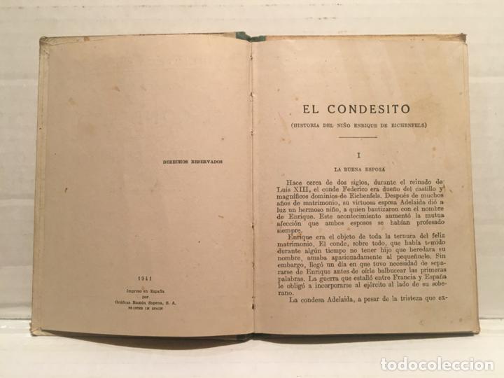 Libros de segunda mano: BIBLIOTECA SELECTA - EL CONDESITO - EDIT. SOPENA A&Ntilde;O 1941 - Foto 2
