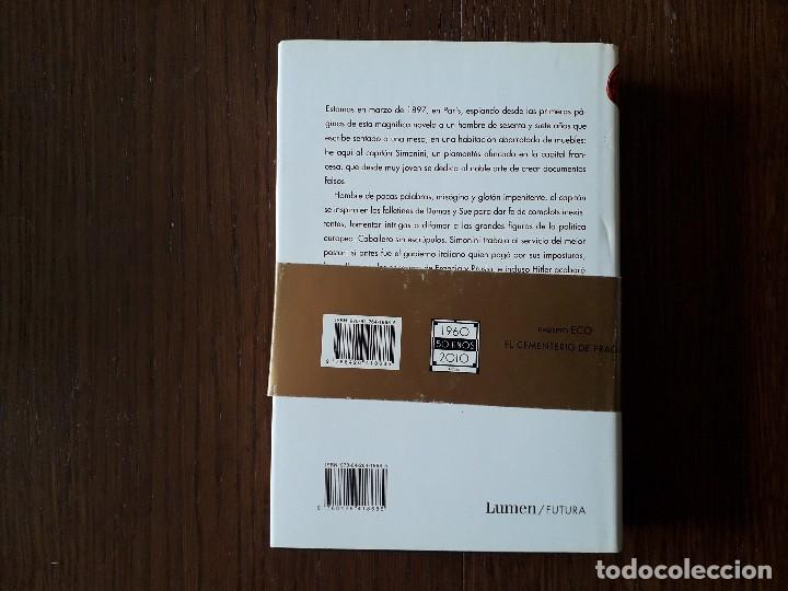 Libros de segunda mano: libro usado, el cementerio de Praga, Umberto Eco. Lumen - Foto 2