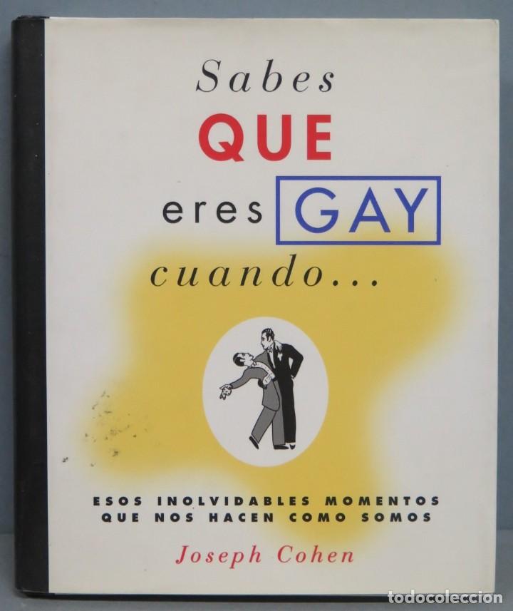 Libros de segunda mano: SABES QUE ERES GAY CUANDO... JOSEPH COHEN - Foto 1