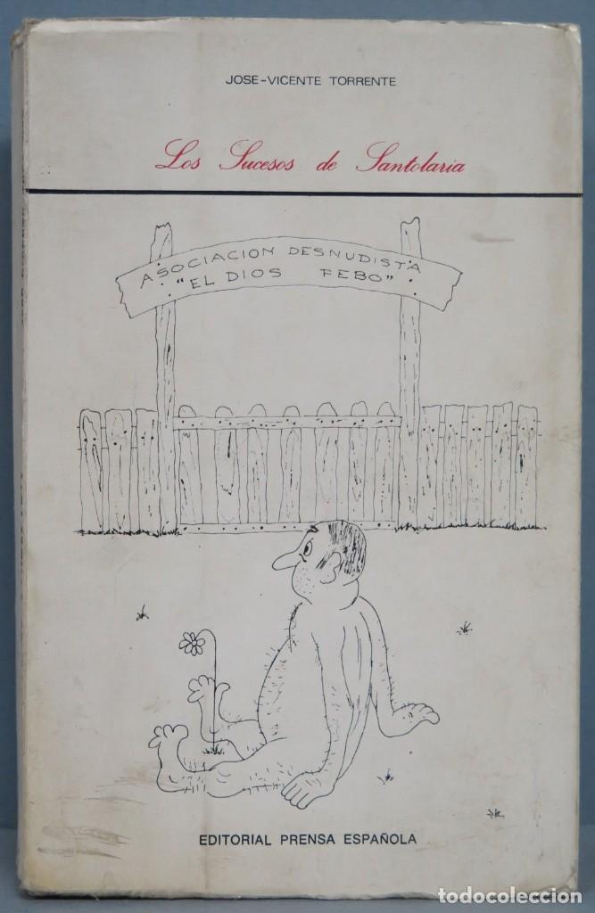 Libros de segunda mano: 1974.- LOS SUCESOS DE SANTOLARIA. VICENTE TORRENE - Foto 1