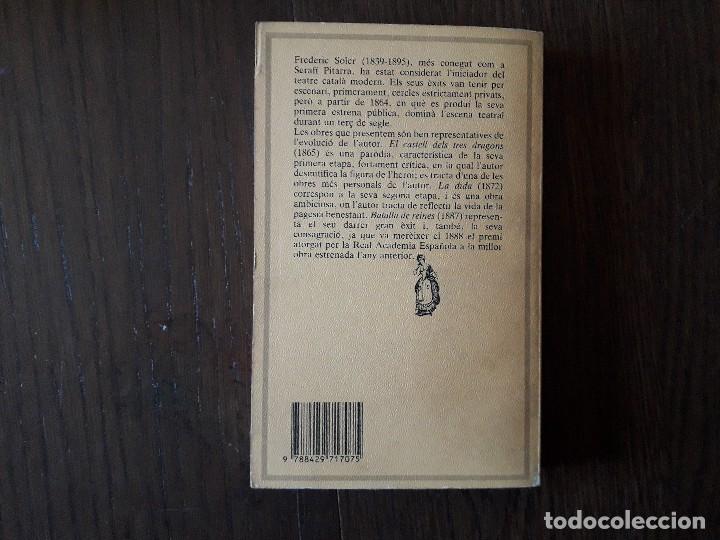 Libros de segunda mano: libro usado, Frederic Soler, teatre. Edicions 62 i La caixa. - Foto 2