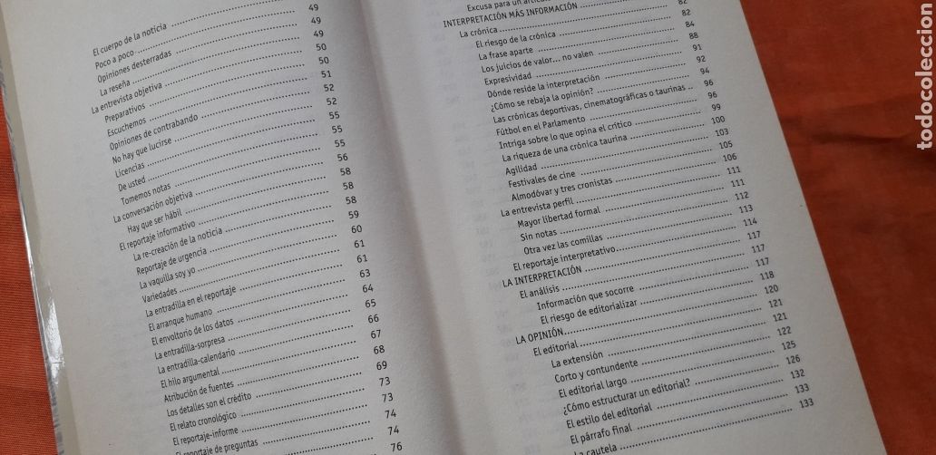 Libros de segunda mano: EL ESTILO DEL PERIODISTA, &Aacute;LEX GRIJELMO, - Foto 3