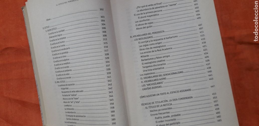 Libros de segunda mano: EL ESTILO DEL PERIODISTA, &Aacute;LEX GRIJELMO, - Foto 4