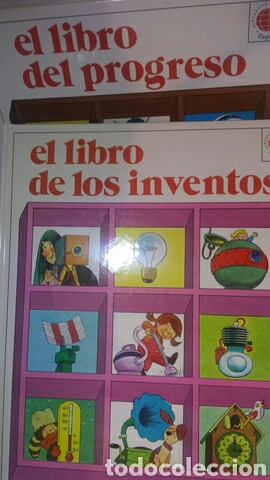 Libros de segunda mano: Pack 2 libros Colecci&oacute;n Alrededor del Mundo: El Libro de los Inventos / El Libro del Progreso - Foto 1