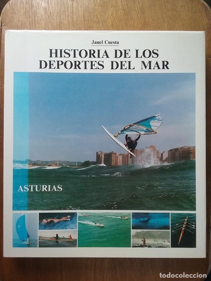 Livres d'occasion: HISTORIA DE LOS DEPORTES DEL MAR, ASTURIAS, JANEL CUESTA, 1988