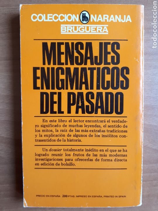 Libros de segunda mano: MENSAJES ENIGM&Aacute;TICOS DEL PASADO. CHARLES BERLITZ - Foto 2