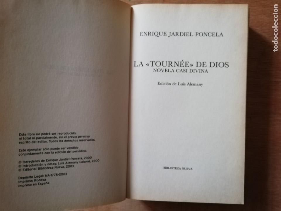 Libros de segunda mano: La tourn&eacute;e de dios. Enrique Jardiel Poncela - Foto 2