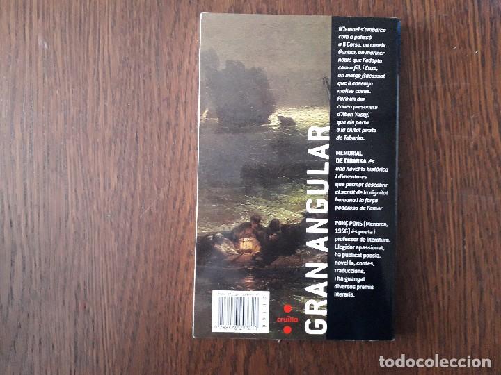 Libros de segunda mano: libro usado, Memorial de Tabarka, Pon&ccedil; Pons. Gran angular. - Foto 2