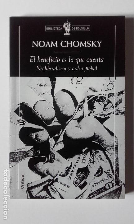 Libros de segunda mano: El beneficio es lo que cuenta. Noam Chomsky - Foto 1