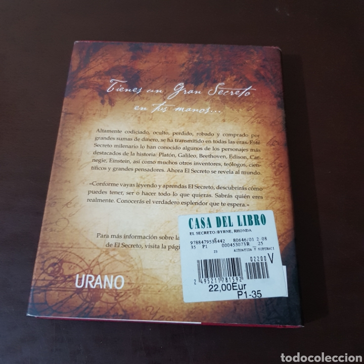 Libros de segunda mano: THE SECRET - EL SCRETO - RHONDA BYRNE - Foto 6