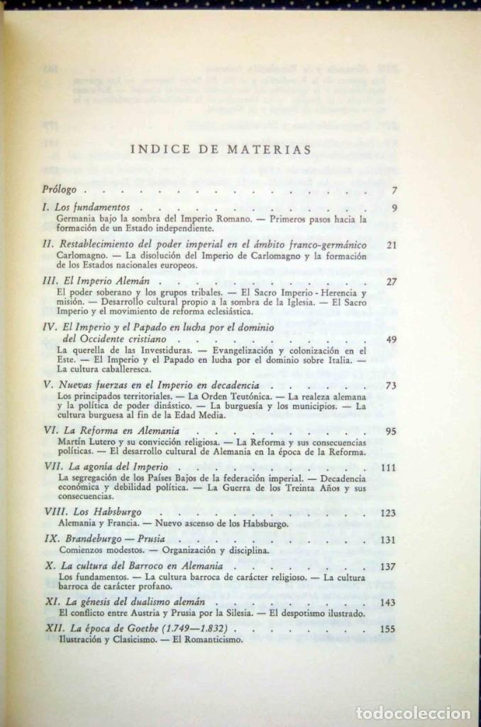 Libros de segunda mano: HISTORIA DE ALEMANIA - TENBROCK, Robert-Hermann. - Foto 2
