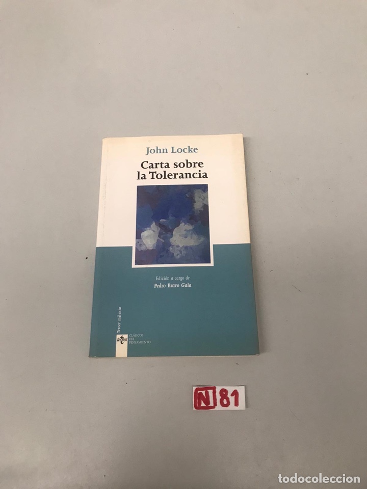 Libros de segunda mano: Carta Sobre La Tolerancia - Foto 1