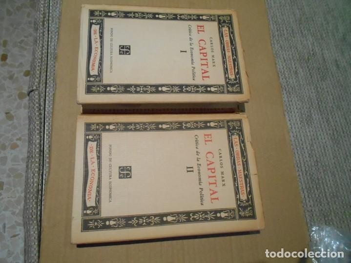 Libros de segunda mano: libros de carlos max el capital 2 tomos - Foto 1