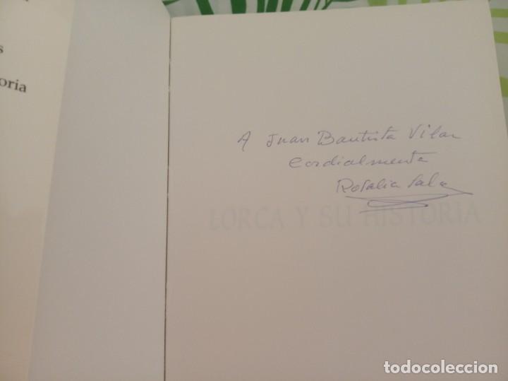 Libros de segunda mano: LORCA Y SU HISTORIA - ROSALIA SALA VALLEJO - Foto 2