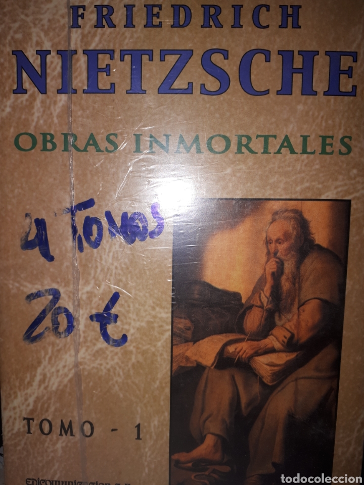 Libros de segunda mano: FRIEDRICH NIETZSCHE OBRAS INMORTALES 4 TOMOS