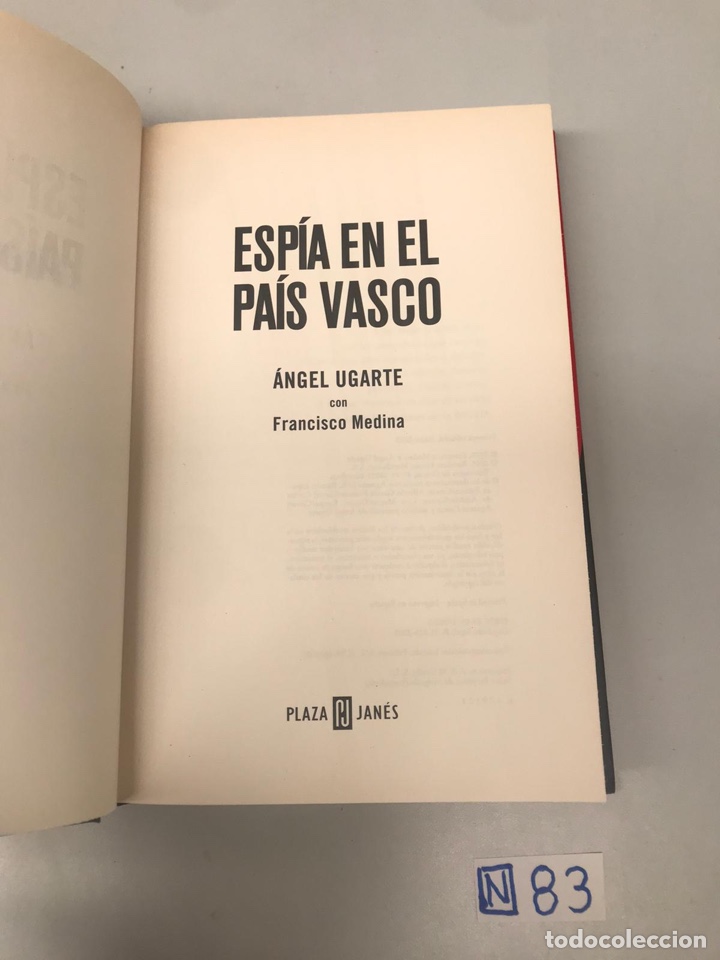 Libros de segunda mano: Esp&iacute;as en el pa&iacute;s vasco - Foto 2