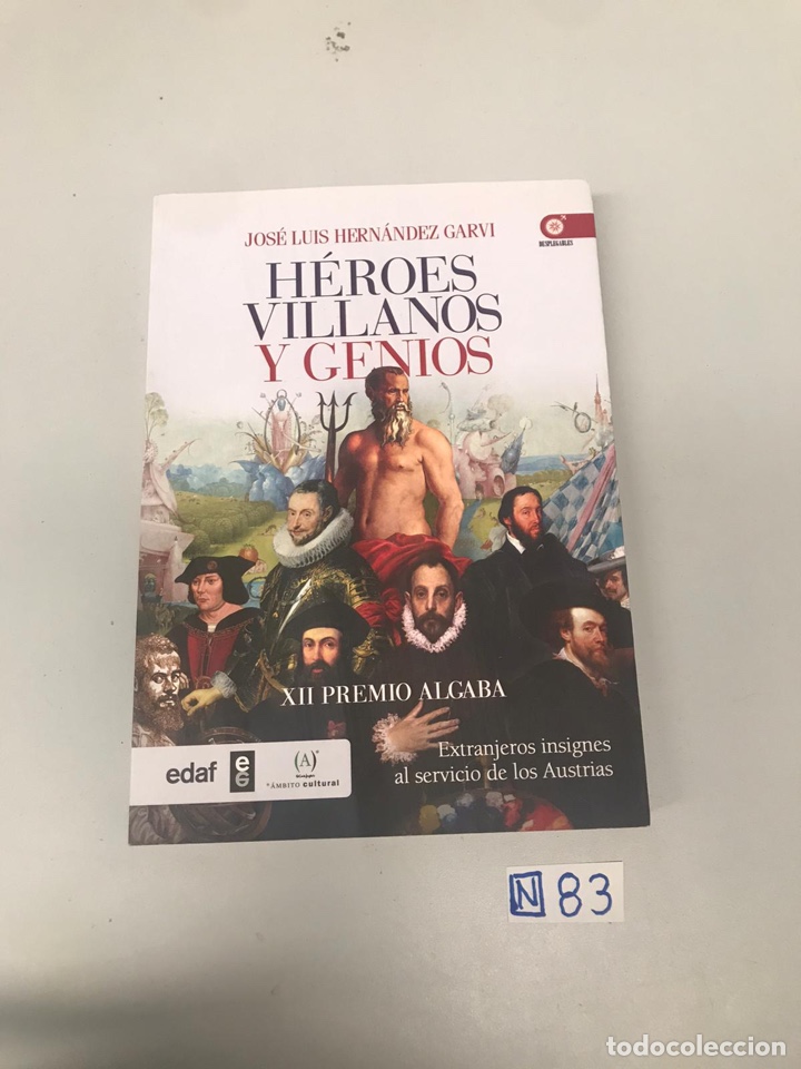Libros de segunda mano: Heroes Villanos y genios - Foto 1