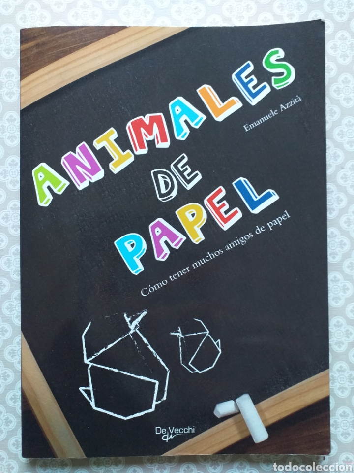 Libros de segunda mano: Animales de papel - Emanuele Azzit&agrave; - Foto 1