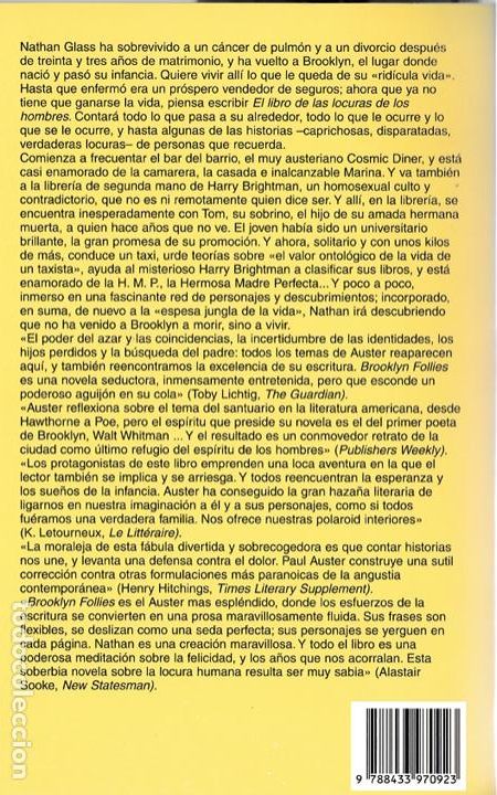 Libros de segunda mano: Brooklyn follies / Paul Auster - Foto 2