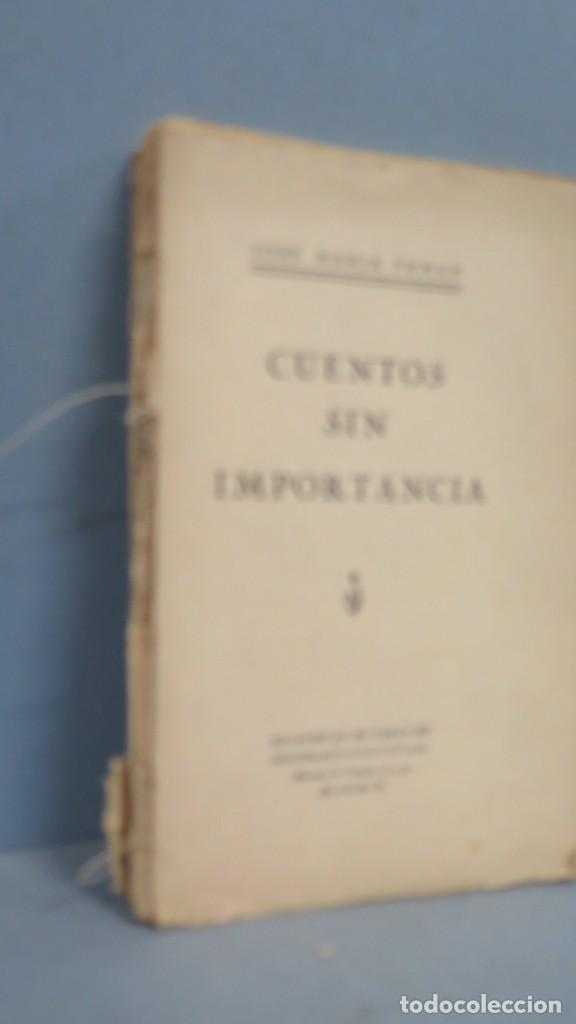 Libros de segunda mano: CUENTOS SIN IMPORTANCIA. PEMAN - Foto 2