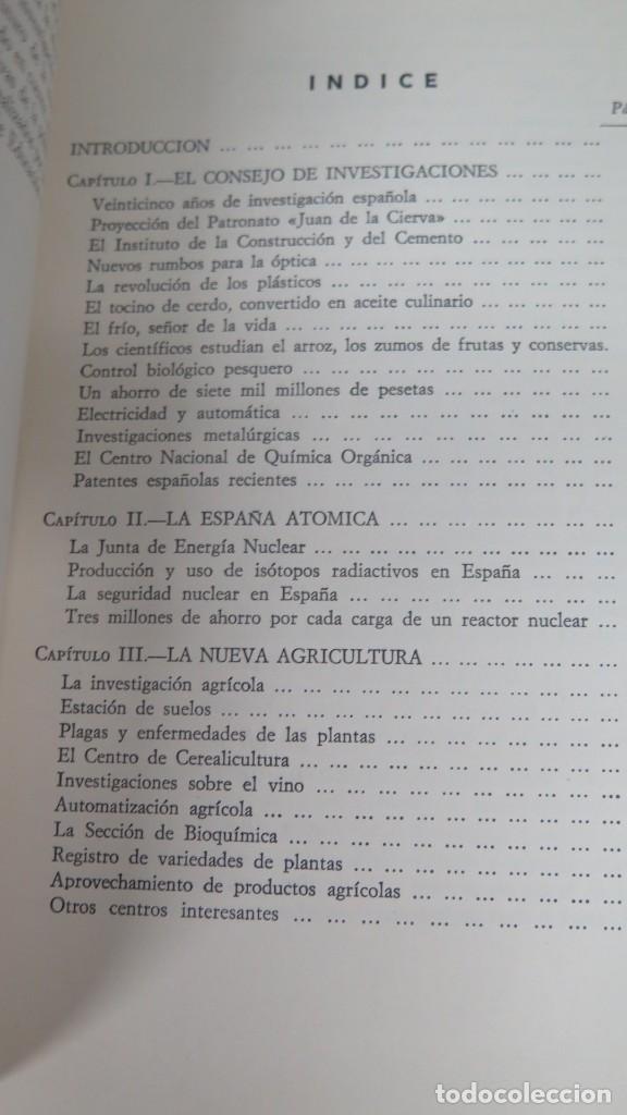 Libros de segunda mano: CIENCIA ESPA&Ntilde;OLA ACTUAL - Foto 2