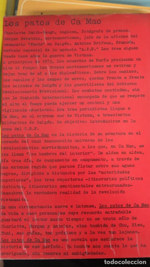 Libros de segunda mano: Los patos de Ca Mao. Olivier Todd - Foto 2
