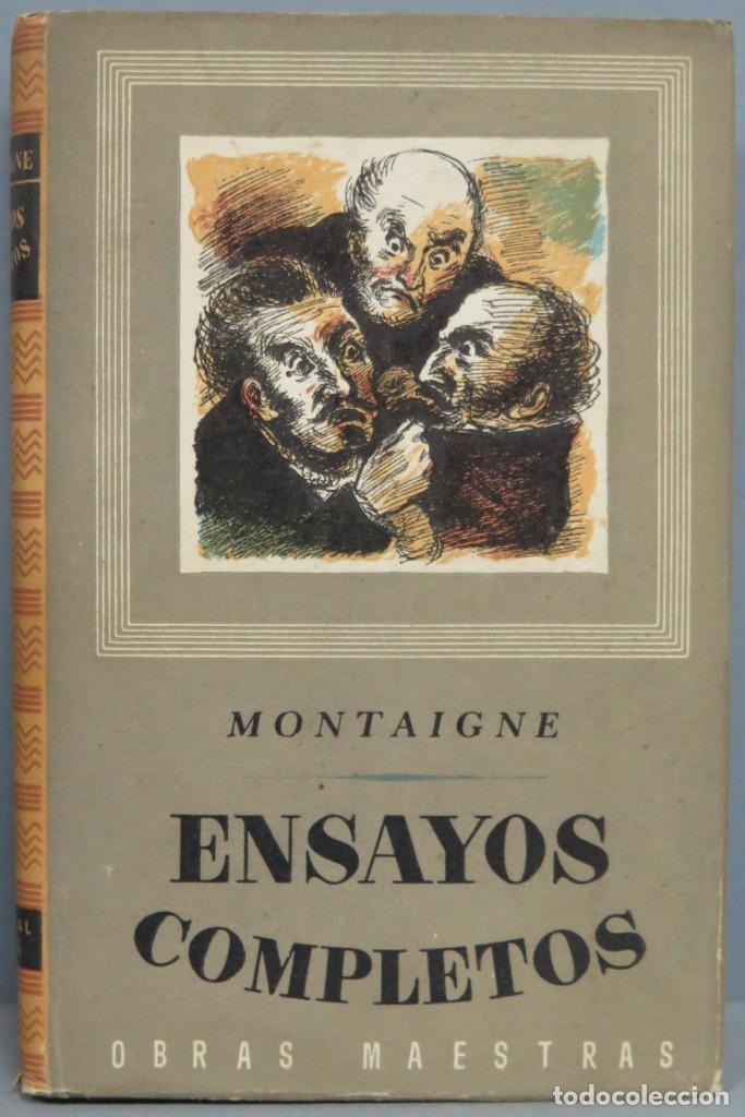 Libros de segunda mano: ENSAYOS COMPLETOS. MONTAGINE. TOMO III - Foto 1
